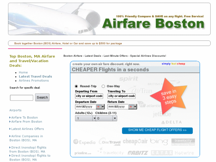 www.airfare-boston.com