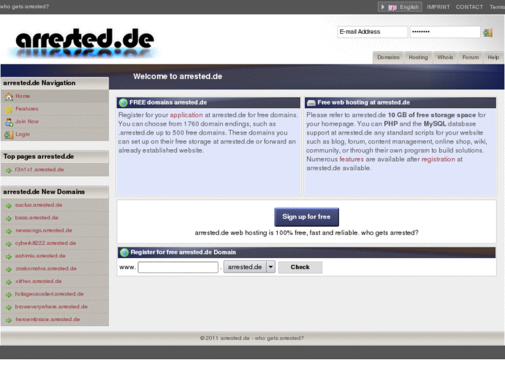 www.arrested.de