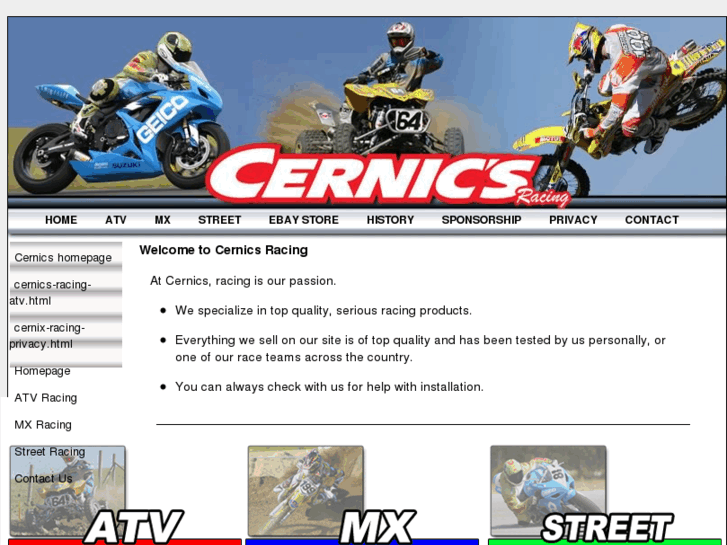 www.cernicsracing.com