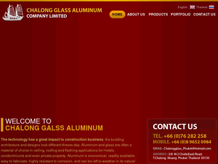 www.chalongglass.com