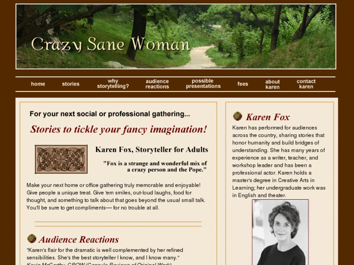 www.crazysanewoman.com