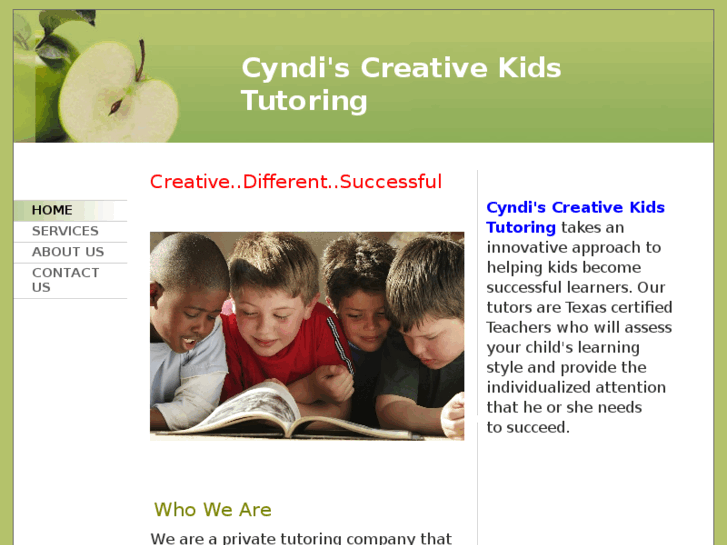 www.cyndiscreativekidstutoring.com