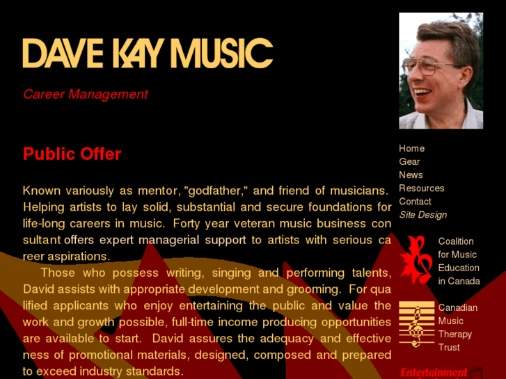 www.davekaymusic.com