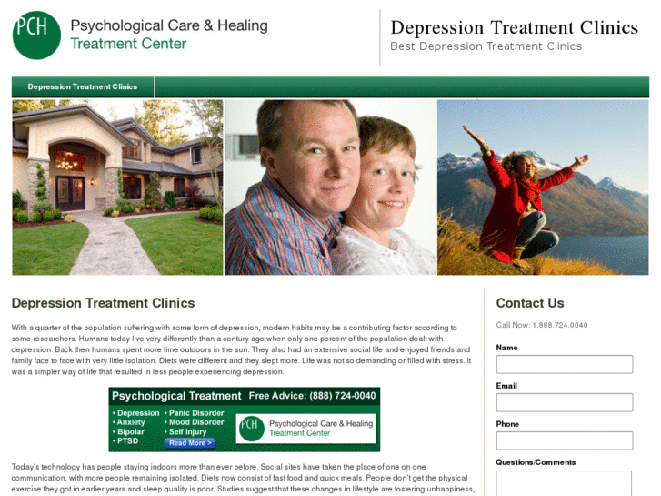 www.depressiontreatmentclinics.net