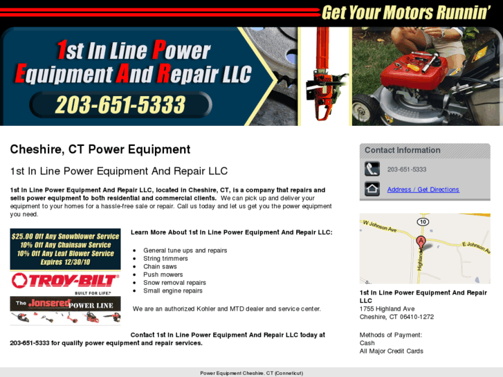 www.firstinlinepowerequipment.com