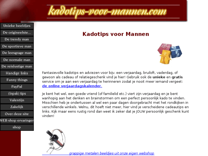 www.kadotips-voor-mannen.com