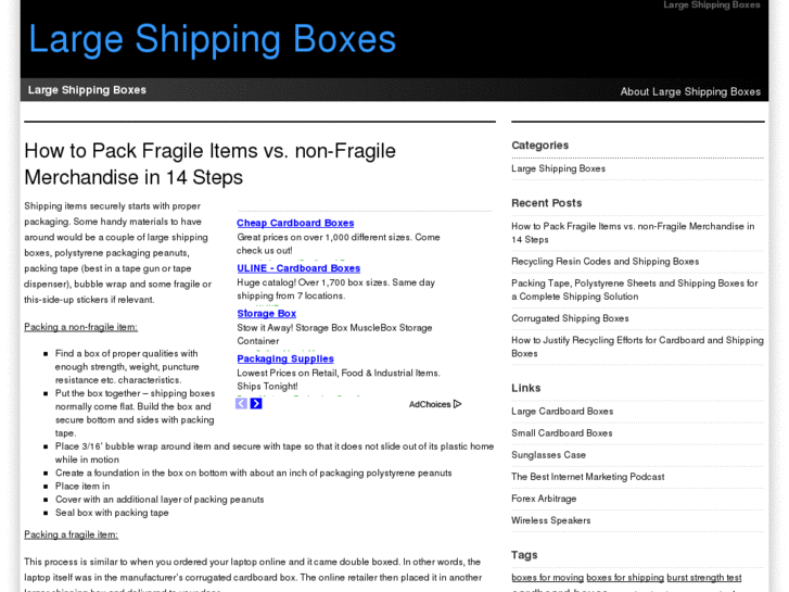 www.largeshippingboxes.org