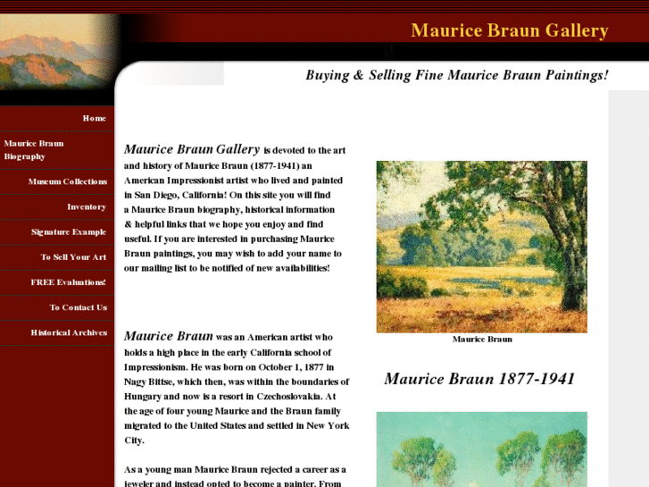 www.mauricebraungallery.com