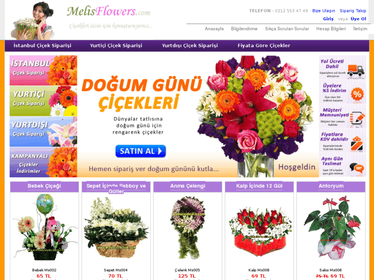 www.melisflowers.com