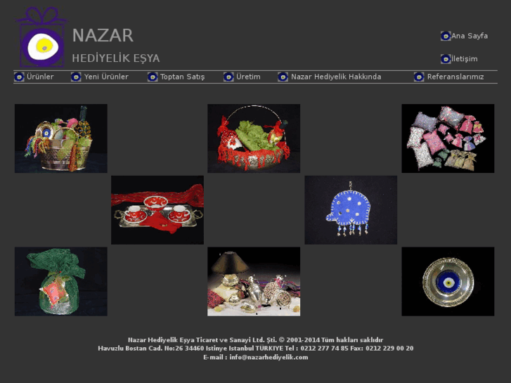 www.nazarhediyelik.com