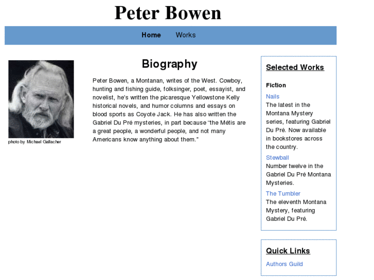 www.peter-bowen.com