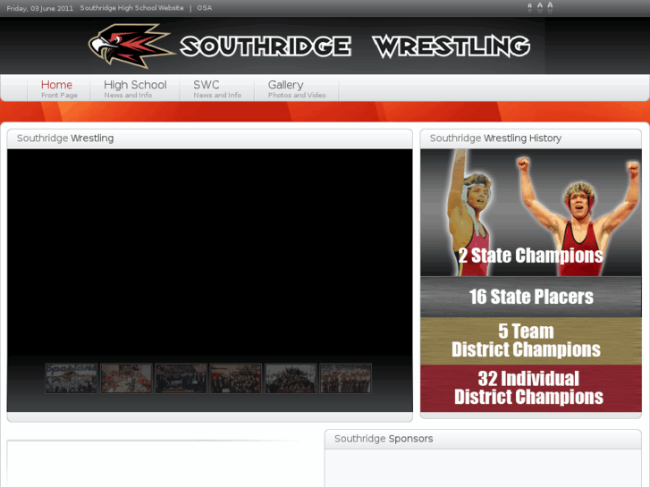 www.southridgewrestling.com