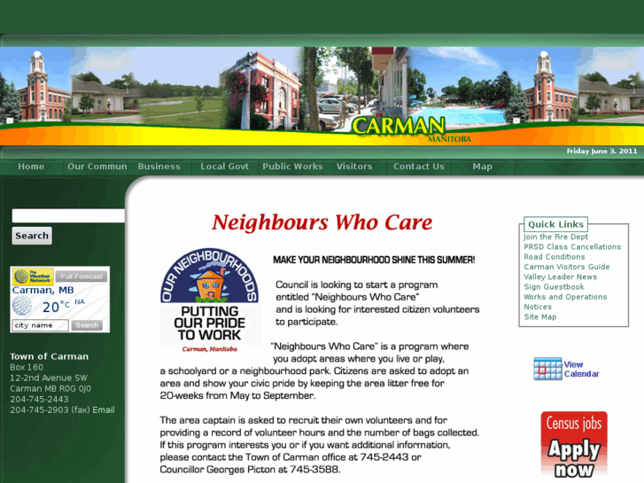 www.townofcarman.com