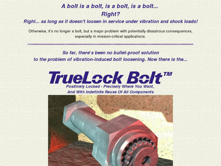 www.truelockbolt.com