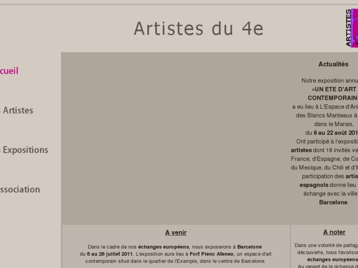 www.artistes4paris.com