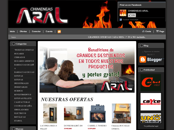 www.chimeneasaral.com