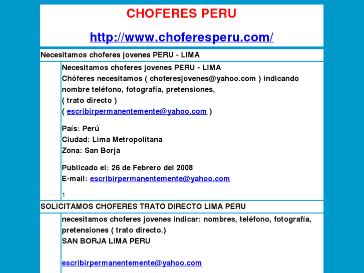 www.choferesperu.com