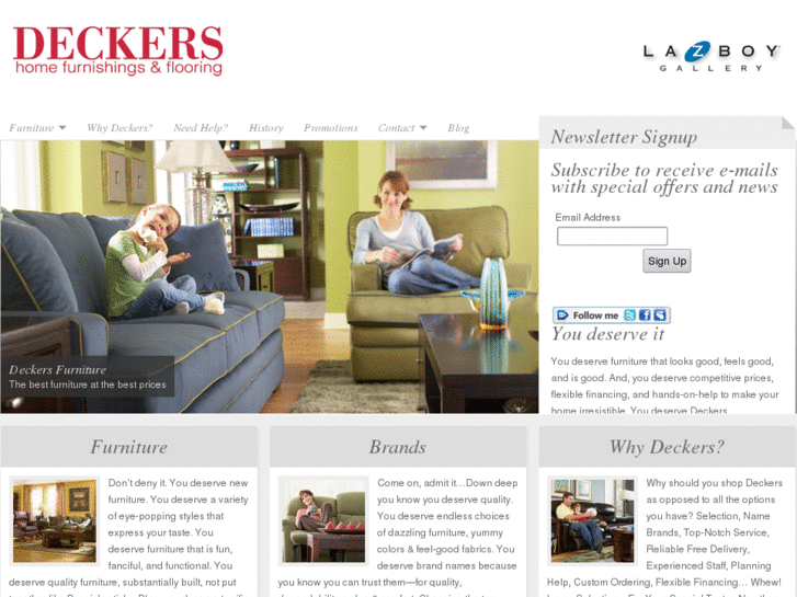 www.deckersfurniture.com