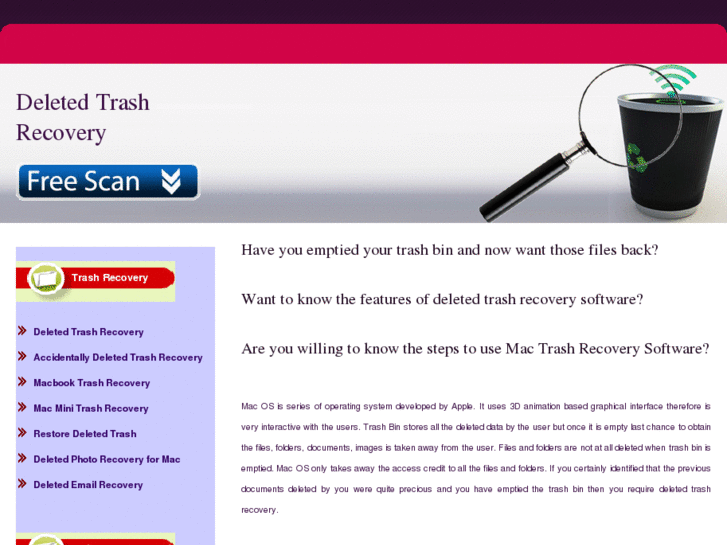 www.deletedtrashrecovery.com