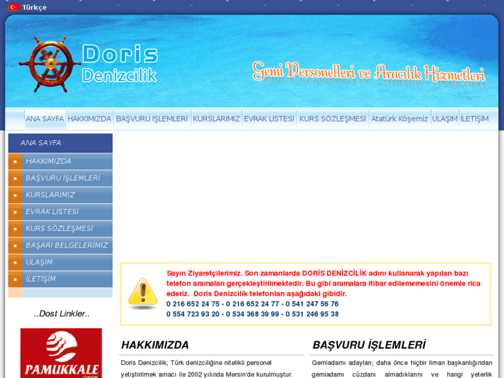 www.dorisdenizcilik.com