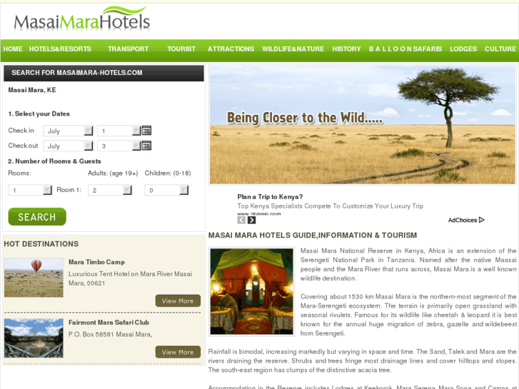 www.masaimara-hotels.com