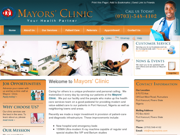 www.mayorsclinic.com