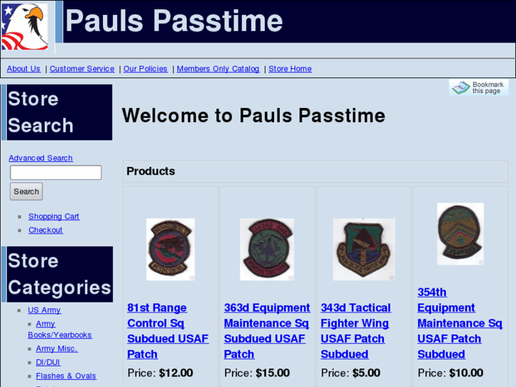 www.paulspasstime.com