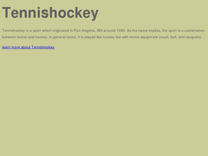 www.tennishockey.com