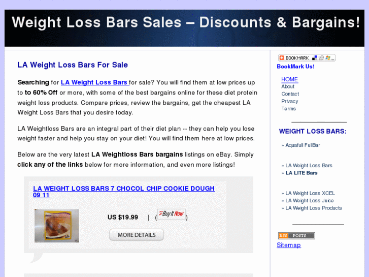 www.weightlossbars.org