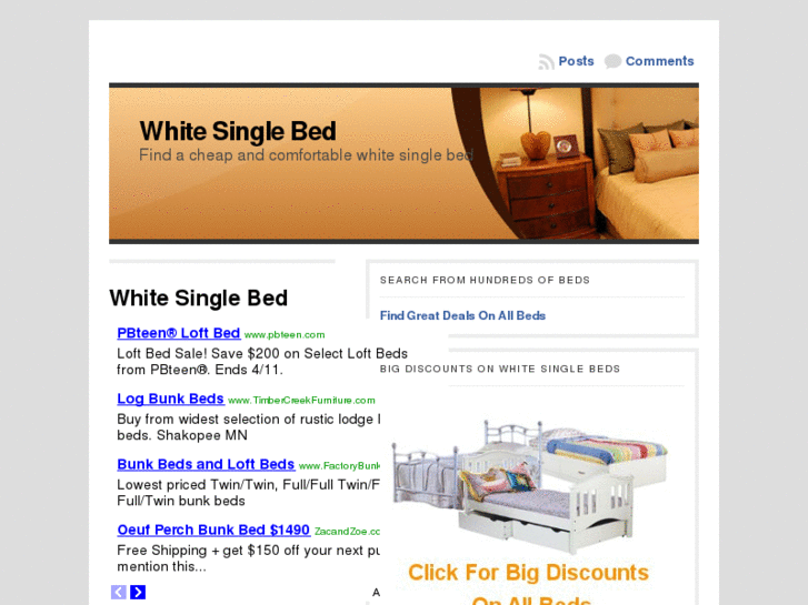 www.whitesinglebed.net