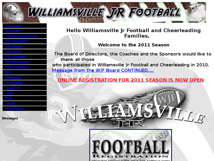 www.williamsvillejrfootball.com