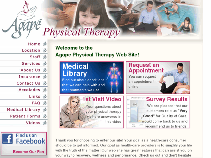 www.agapephysicaltherapy.com