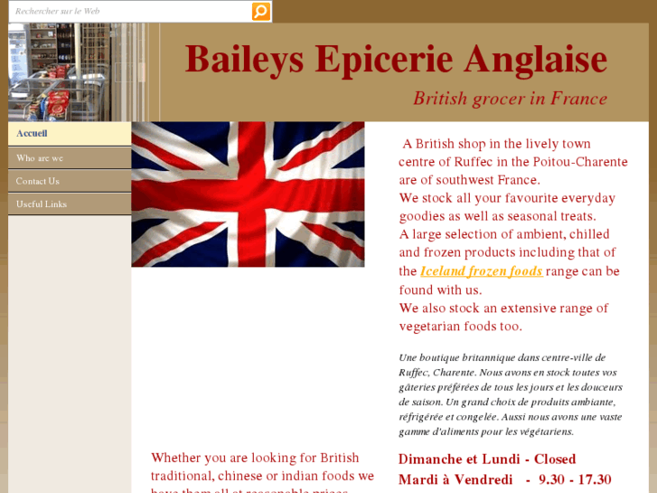 www.baileysepicerieanglaise.com