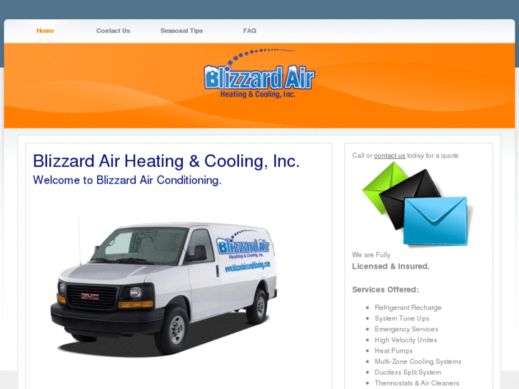 www.blizzardairconditioning.com