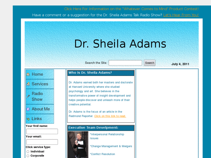 www.drsheilaadams.com