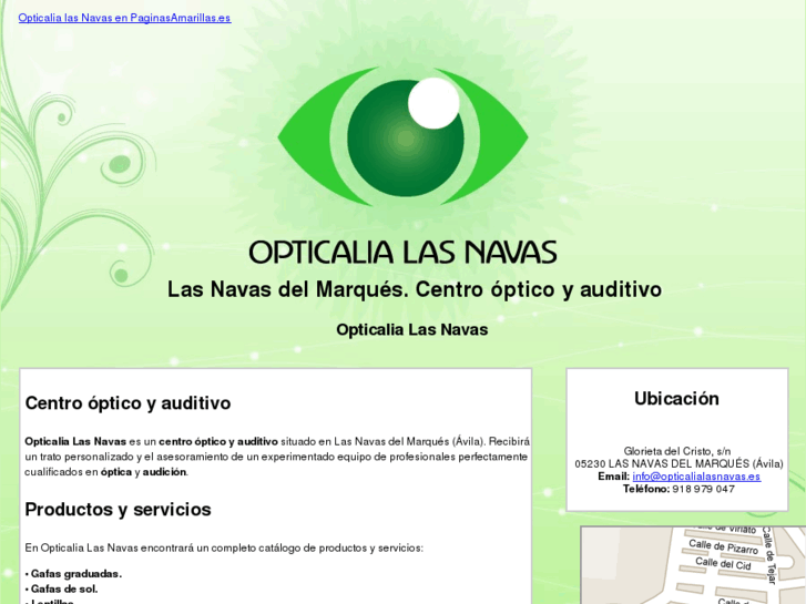 www.opticalialasnavas.es