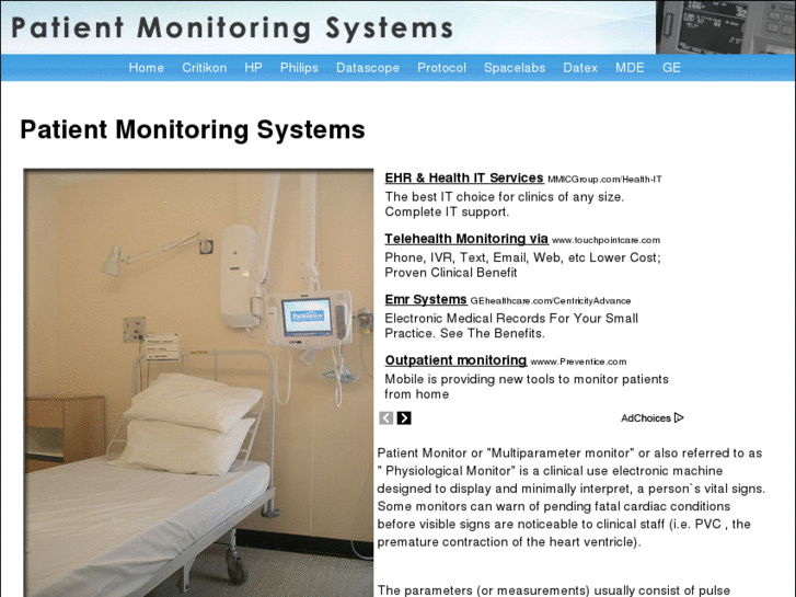 www.patientmonitoringsystems.net