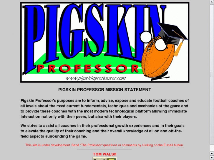 www.pigskinprofessor.net