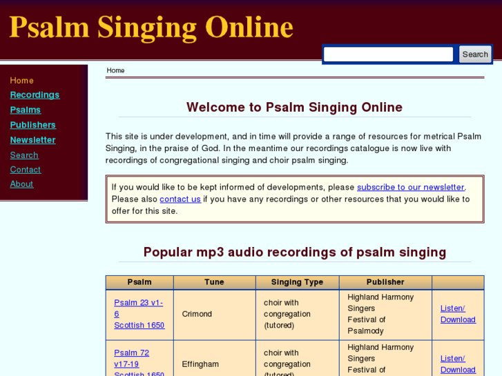 www.psalm-singing.org