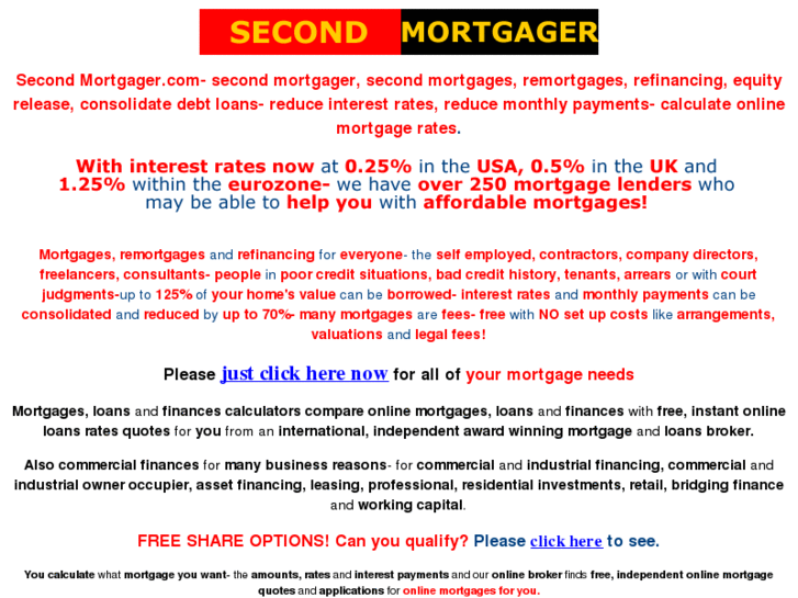 www.secondmortgager.com