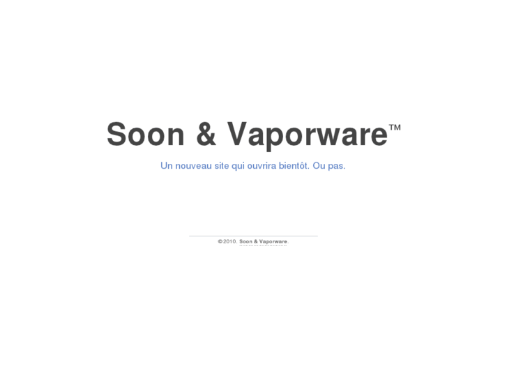 www.soon-and-vaporware.com