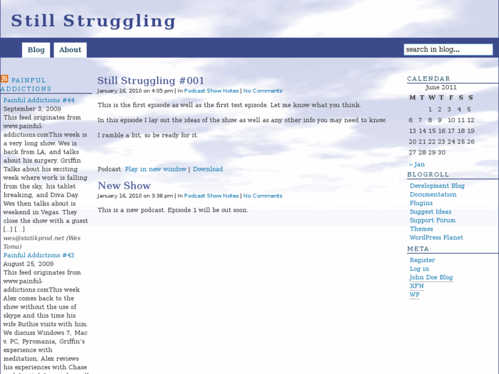 www.stillstruggling.com