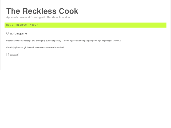 www.therecklesscook.com