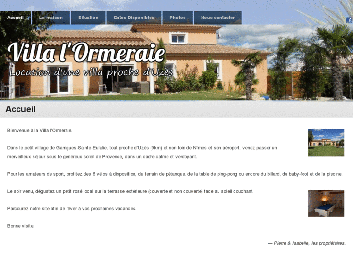 www.villalormeraie.com