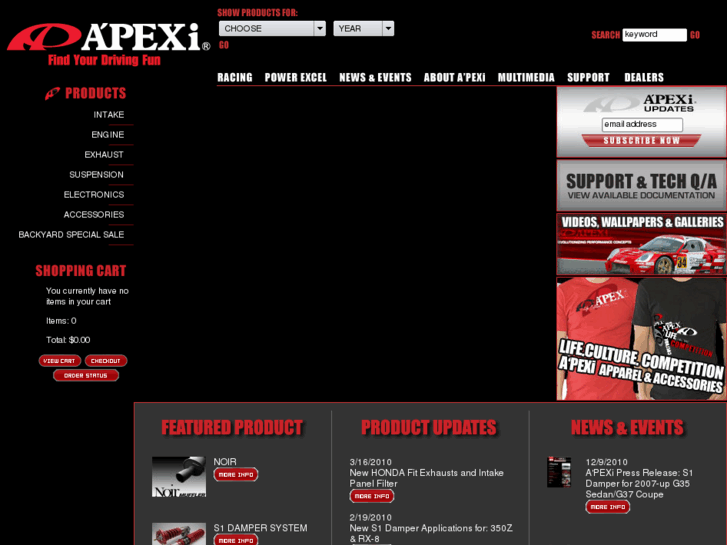 www.apexi-usa.com