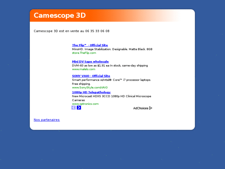 www.camescope-3d.com