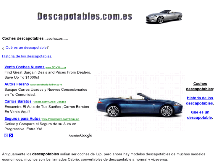 www.descapotables.com.es