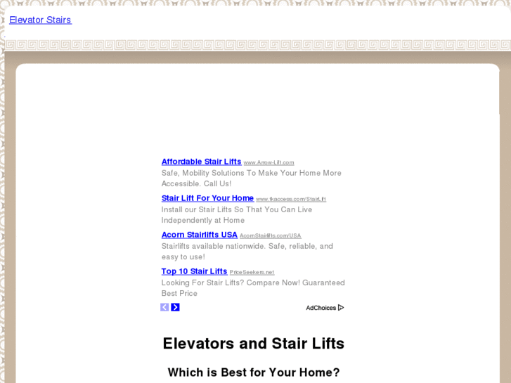 www.elevatorstairs.com