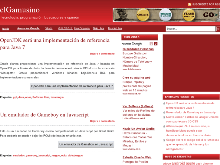 www.elgamusino.es