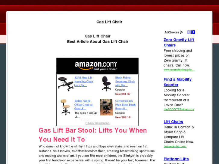 www.gasliftchair.com